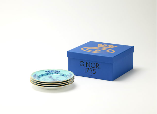 【イタリア製】ジノリ プレート4枚セット オリエンテイタリアーノ ミックス コースター4枚セット | GINORI